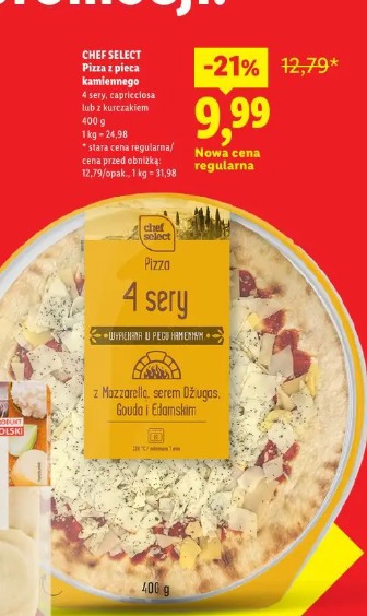 Chef Select Pizza z pieca kamiennego