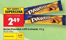 Baton Pawełek toffi E.Wedel