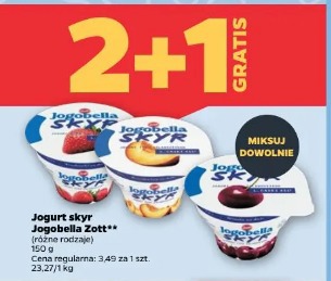 Jogurt skyr Jogobella Zott