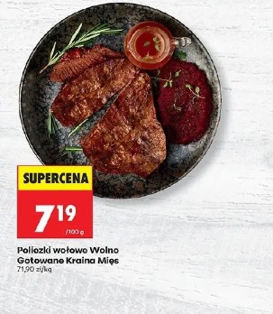 Policzki wołowe Wolno Gotowane Kraina Mięs