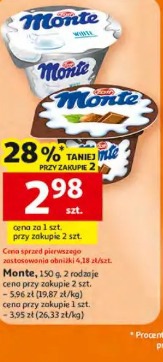Monte, 150 g, 2 rodzaje