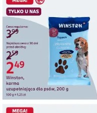 Winston, karma uzupełniająca dla psów