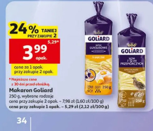 Makaron Goliard luksusowe, z pszenicy durum
