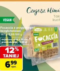 Focaccia z przyprawami bezglutenowa Incola