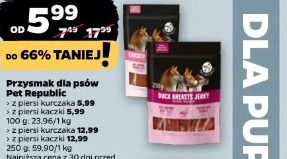 Przysmak dla psów Pet Republic z piersi kurczaka z piersi kaczki
