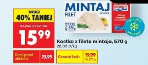 Kostka z fileta mintaja
