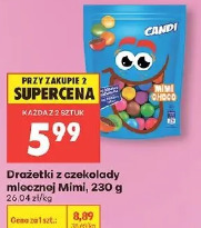 Draże z czekolady mlecznej Mimi