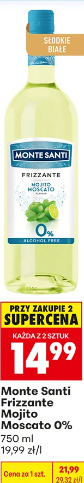 Monte Santi Frizzante Mojito Moscato 0%