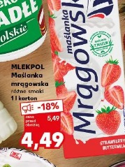 Mlekpol Maślanka Mrągowska różne smaki
