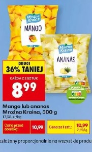 Mango lub ananas Mrożna Kraina