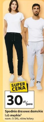 Spodnie dresowe damskie lub męskie Inextenso