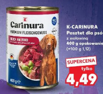 K-Carinura Pasztet dla psów z wołowiną