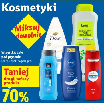 Wszystkie żele pod prysznic