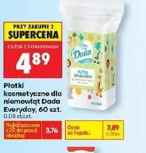 Płatki kosmetyczne dla niemowląt Dada Everyday
