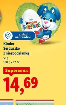 Kinder Serduszko z niespodzianką