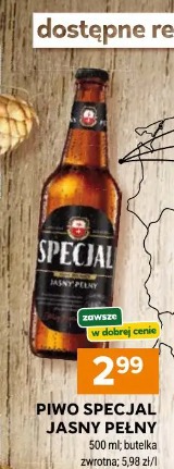 Piwo Specjal jasny pełny