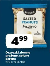 Orzeszki ziemne prażone, solone Sereno