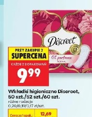 Wkładki higieniczne Discreet