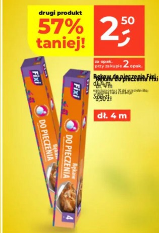 Rękaw do pieczenia Fixi