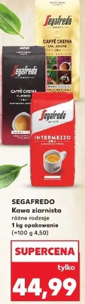 Segafredo Kawa ziarnista różne rodzaje