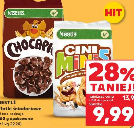 Nestlé płatki śniadaniowe