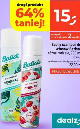 Suchy szampon do włosów Batiste