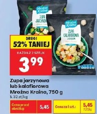 Zupa jarzynowa lub kalafiorowa Mroźna Kraina