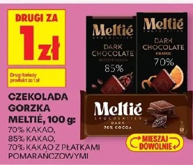 Czekolada gorzka Meltie