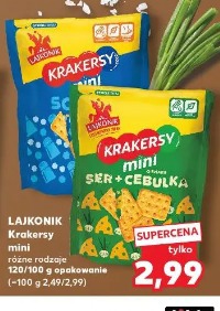 Lajkonik Krakersy mini różne rodzaje