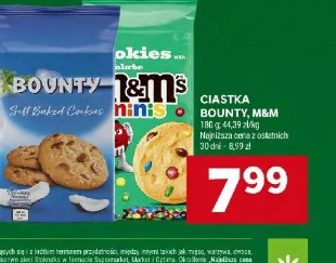 Ciastka Bounty, M&M