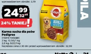 Karma sucha dla psów Pedigree