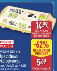 Wesoły Kurnik Jaja z chowu ekologicznego