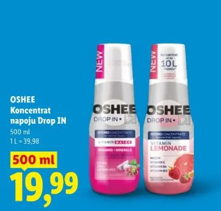 Oshee Koncentrat napoju Drop IN