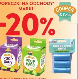 Woreczki na odchody marki COOPER & PALS