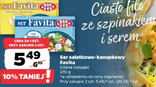 Ser sałatkowo-kanapkowy Favita