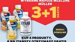Wybrane napoje mleczne Müller