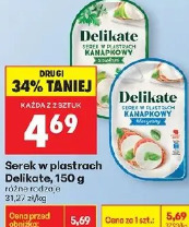 Delikate serek w plastrach Delikate