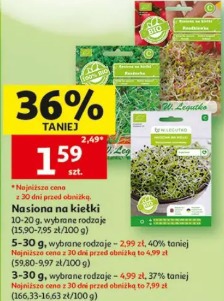 Nasiona na kiełki