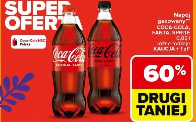 Napój gazowany Coca-Cola, Fanta, Sprite