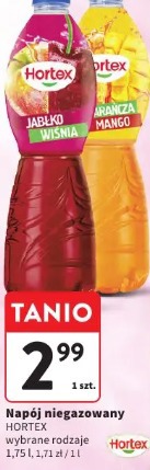 Napój niegazowany Hortex pomarańcza mango
