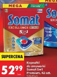 Somat kapsułki do zmywarki 5w1 Premium