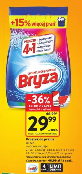 Bryza proszek do prania