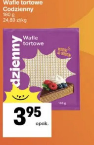 Wafle tortowe Codzienny