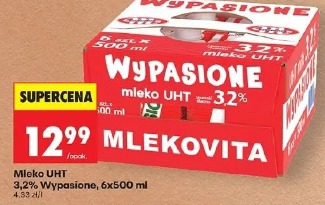 Mleko UHT 3,2% Wypasione Mlekovita