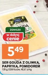 Ser gouda z oliwką, papryką, pomidorem OSM Kosów