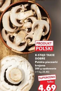 K-Stąd Takie Dobre Polskie pieczarki krojone