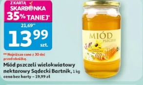 Miód pszczeli wielokwiatowy nektarowy Sądecki Bartnik