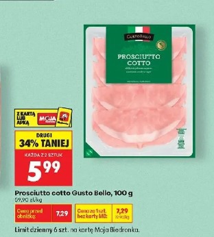 Prosciutto cotto Gusto Bello