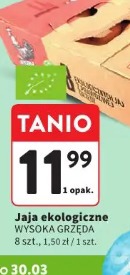 Jaja ekologiczne Wysoka Grzęda