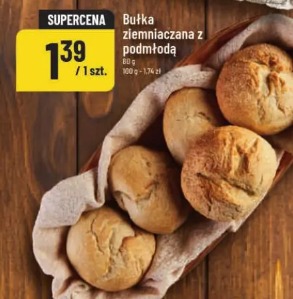 Bułka ziemniaczana z podmłodą